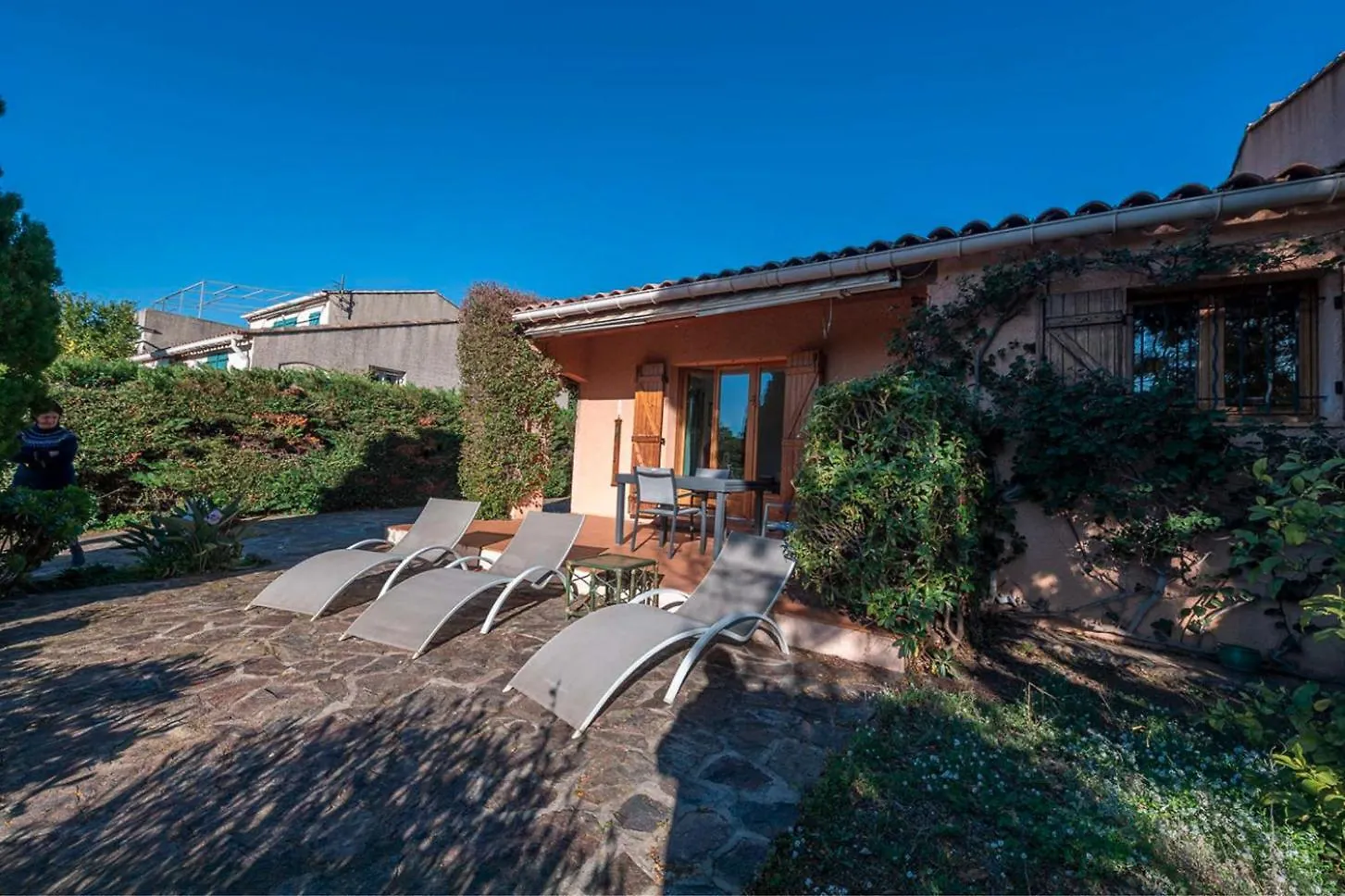 Maison Pour 6 Personnes , Climatisee A 500 M De La Plage De Saint Clair Le Lavandou Villa
